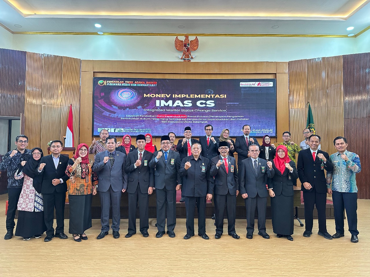 Monev implementasi imas cs