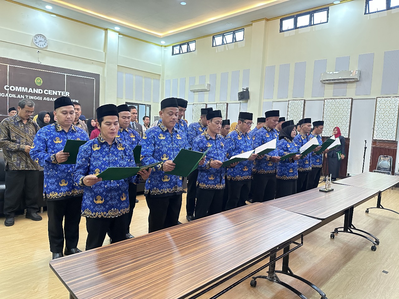 Pembacaan Pakta Integritas