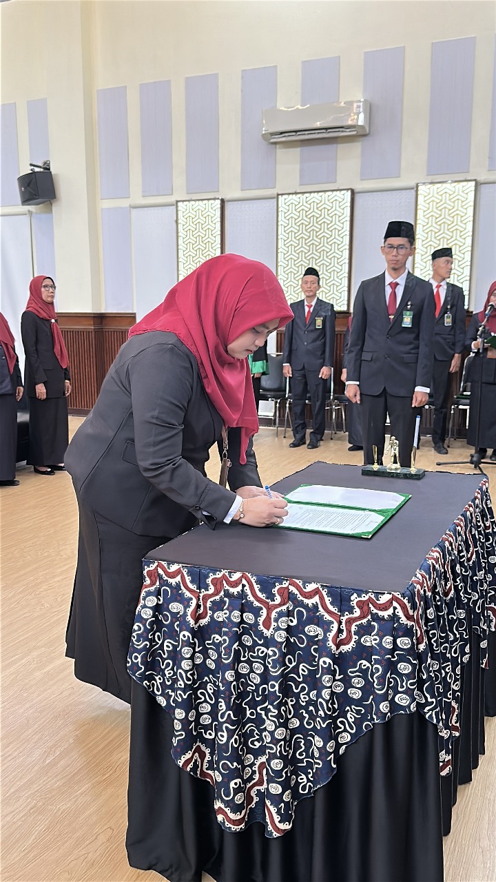 pelantikan kasubag TURT yang baru1